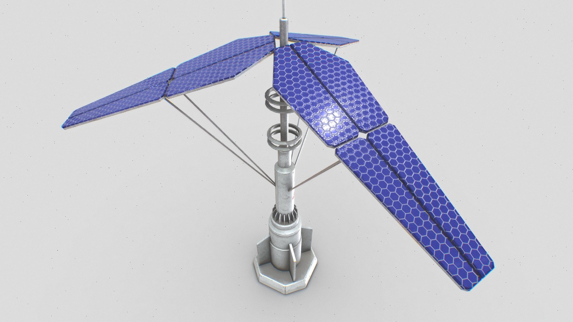 Scifi solar panel