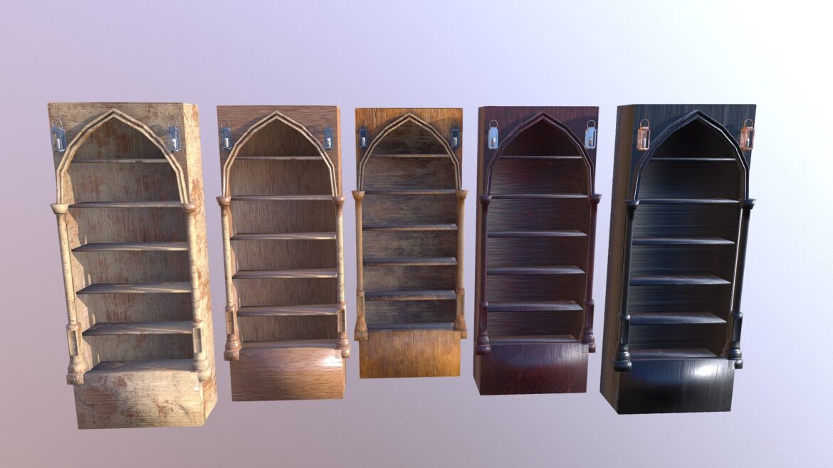shelf m01 the marquis collection 3d model
