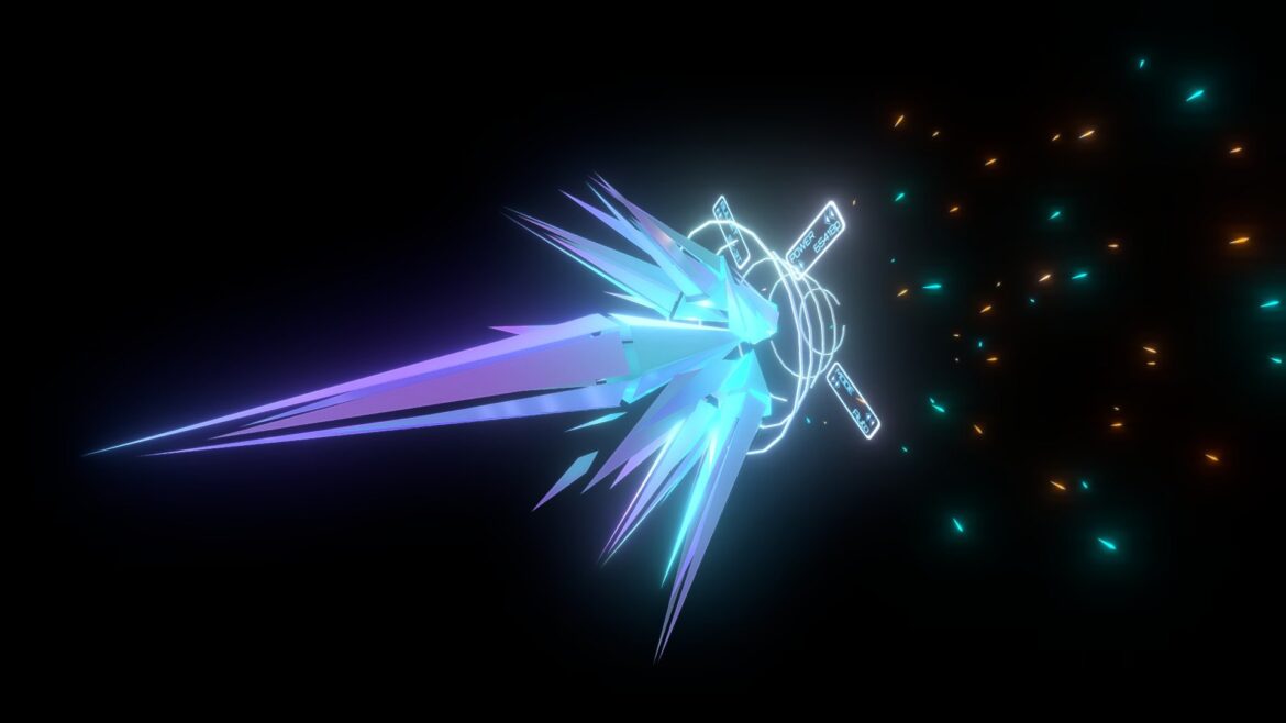 shooting effect 3d model