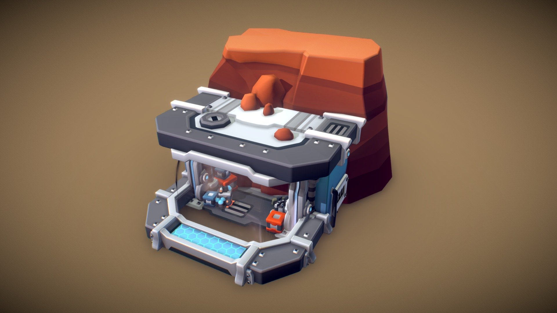 Shop Booth Sketchfab Preview