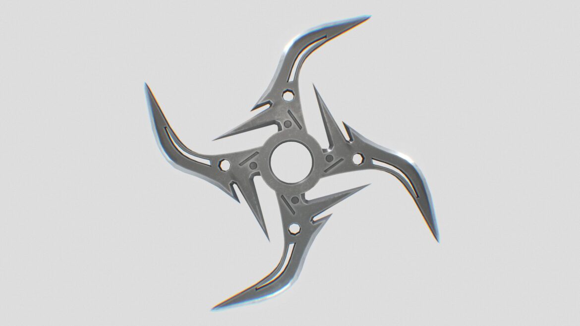 shuriken 3d model