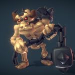 skeleton grunt proto series 2 3d model