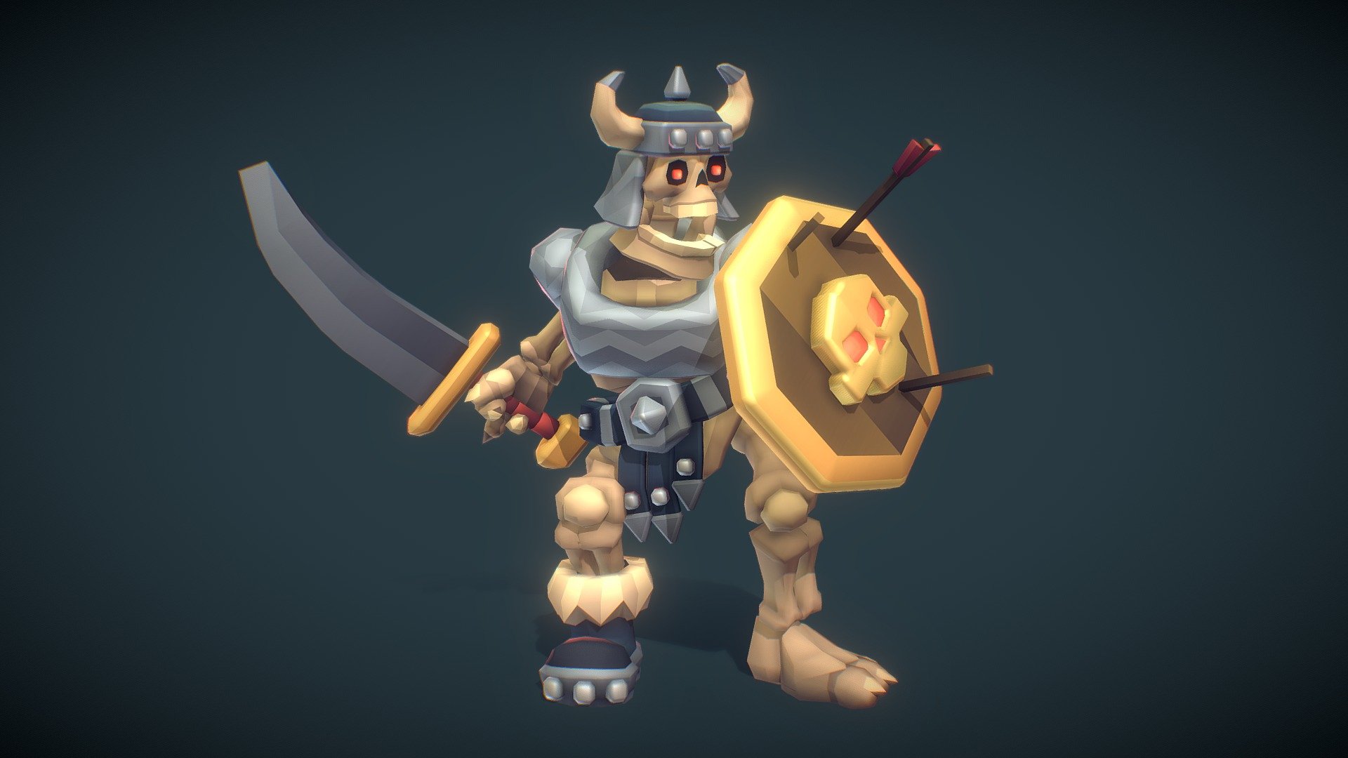 Skeleton Swordsman – Proto Series
