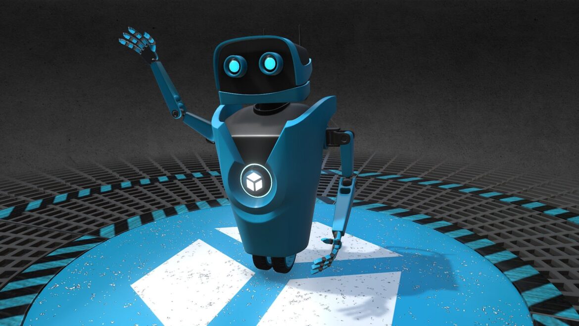 sketchfab robot with animation 3d model
