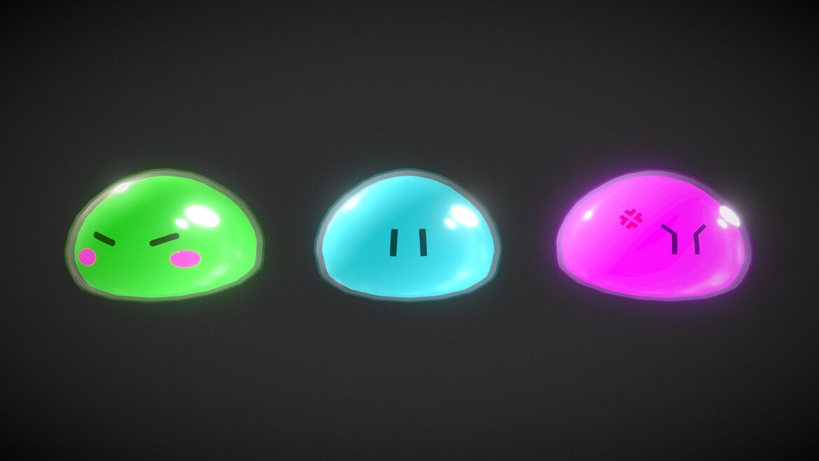 slime 3d model