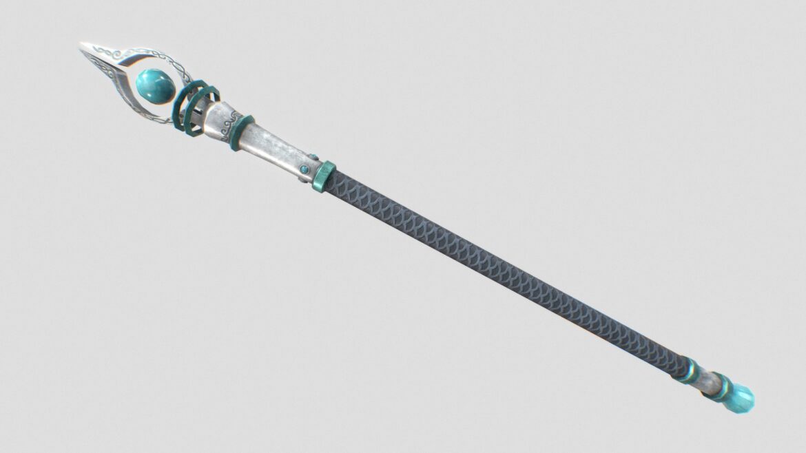 soul scepter 3d model