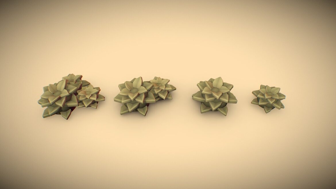 space bush 2 preview 3d model