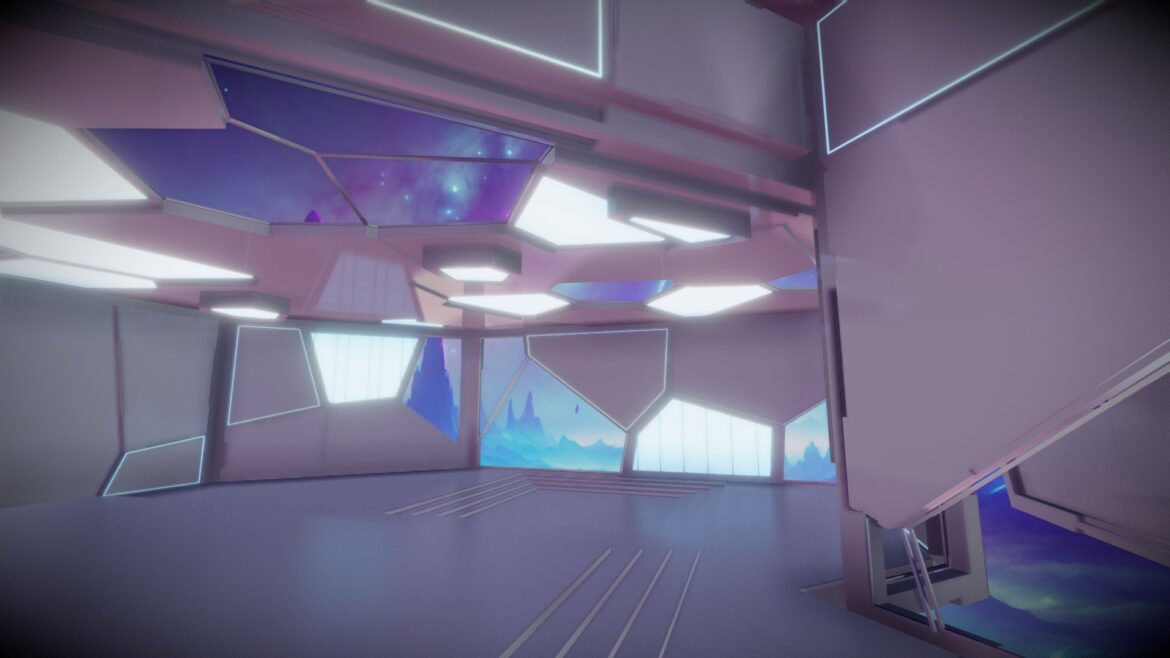 space gallery 01 3d model