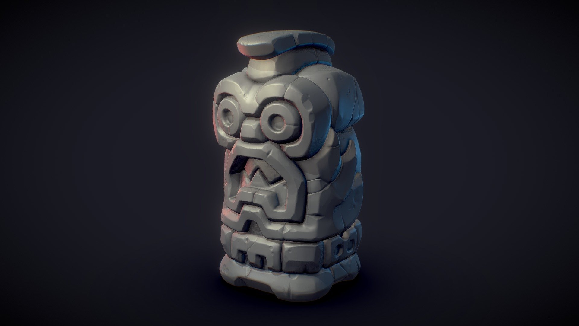 Stone Head – 3D Printable