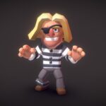 stonefist prisoner proto series 3d model