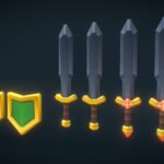sword n shield proto series 3d model
