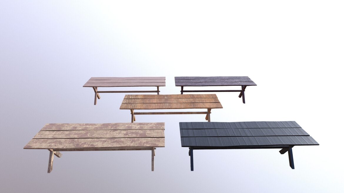 round table m02 the marquis collection 3d model