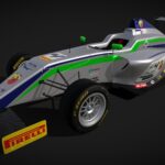 tatuus t014 formula 4 abarth 3d model