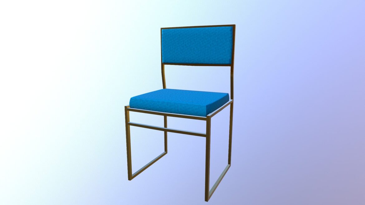 theoni gramercy chair 3d model