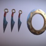 Throwing Weapons Set