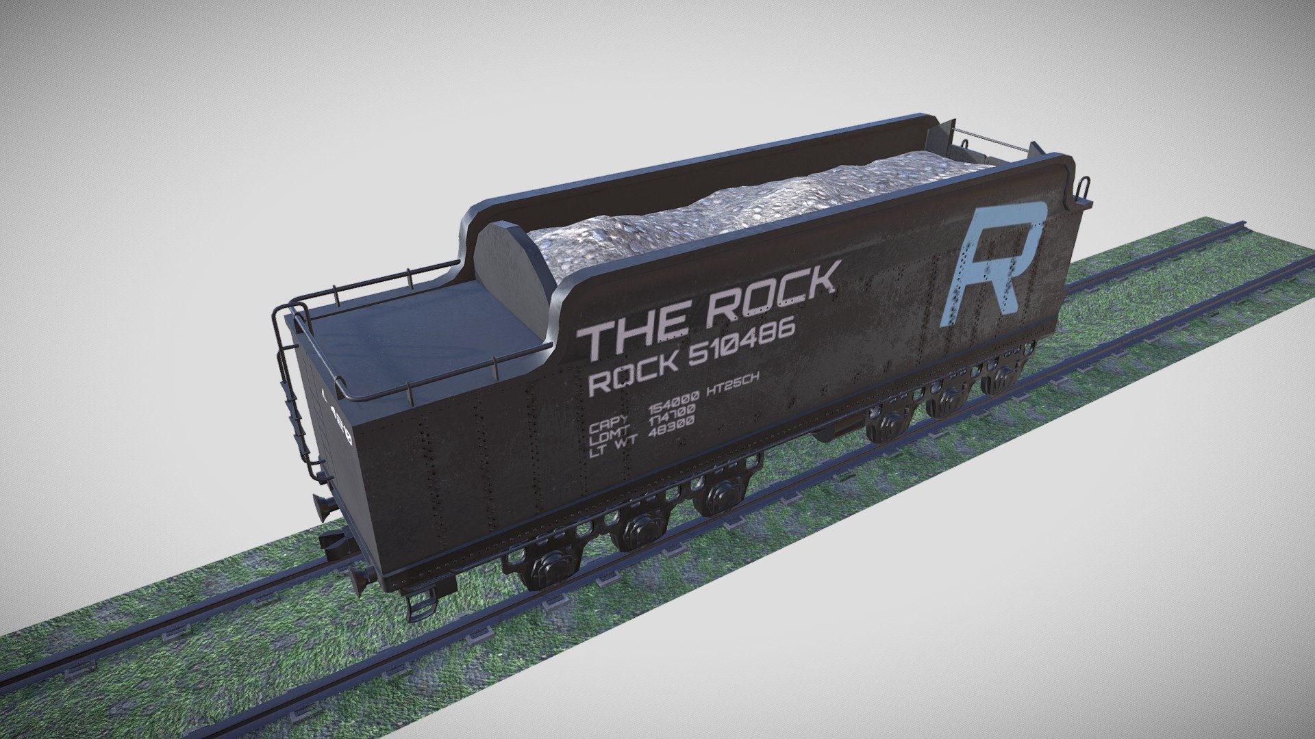 Train Hopper car