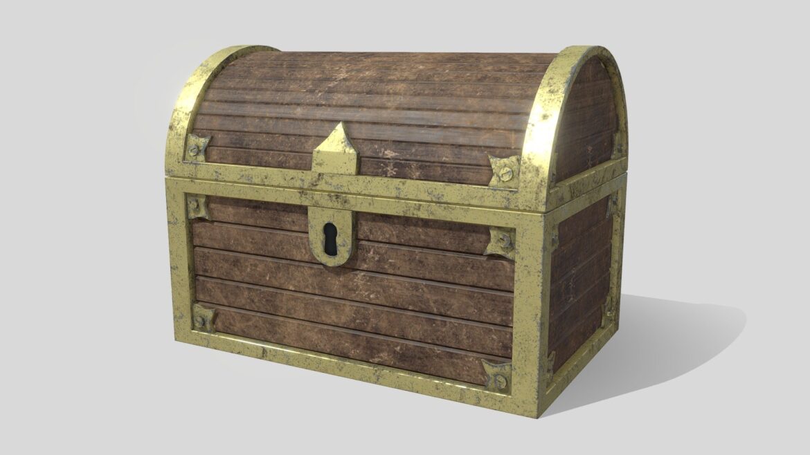 treasure chest 3d model