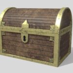 treasure chest 3d model