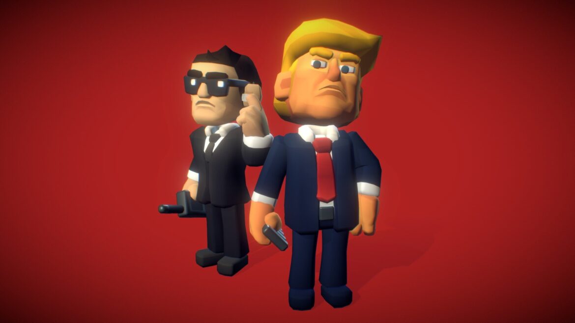 tronald dump proto series 3d model