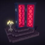 Vampire Coffin – Voxel Art