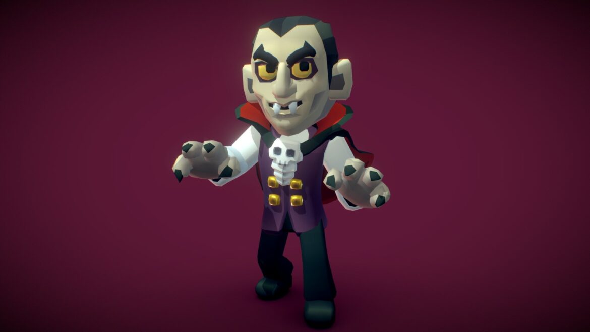 vampire proto series 3d model