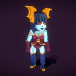 Vampiress – Voxel Art