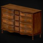 Vintage wooden drawer