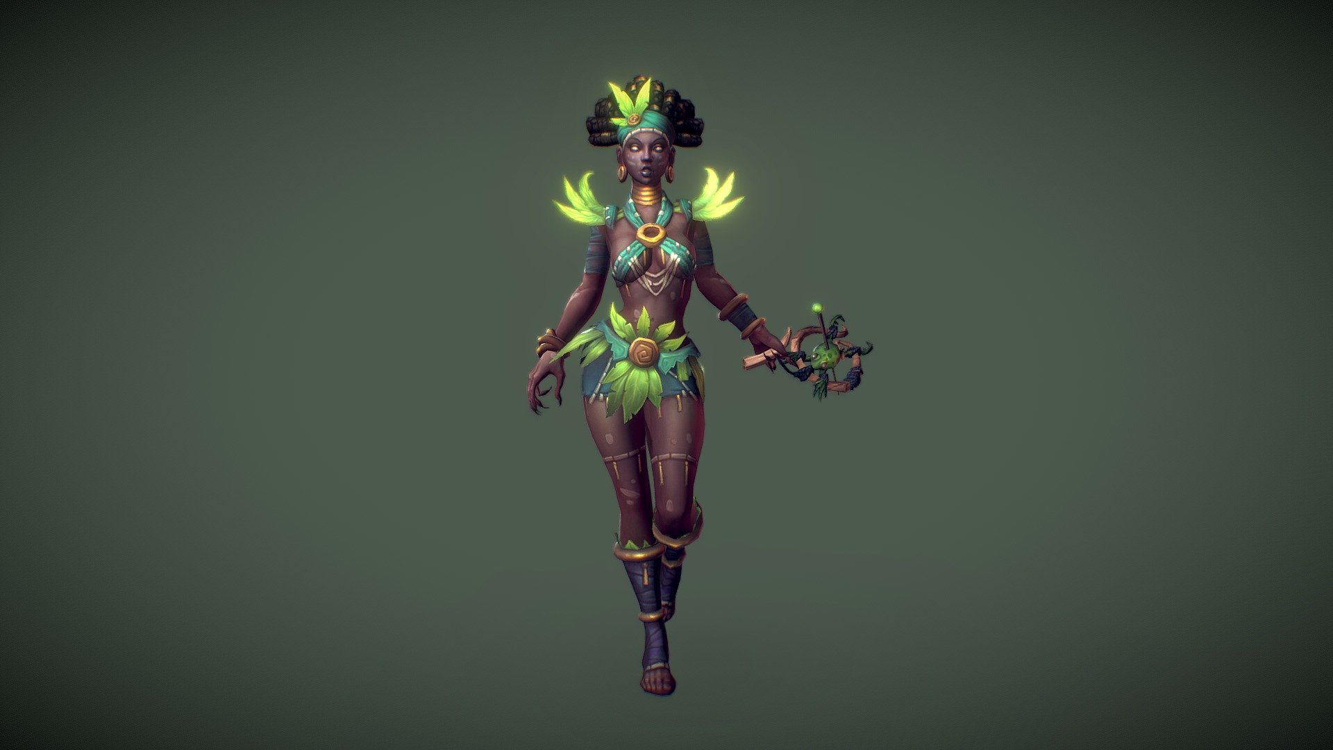 Voodoo Priestess