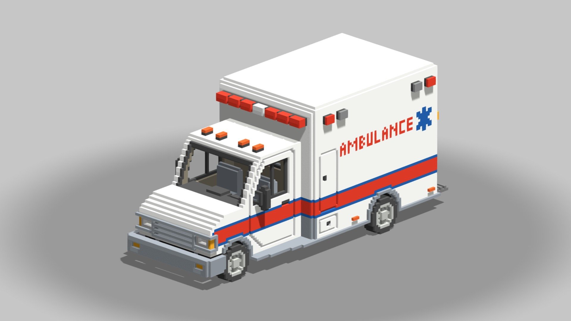 Voxel Ambulance