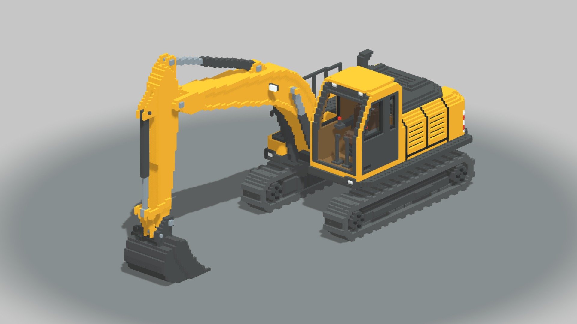 Voxel Bobcat Excavator