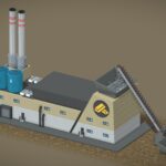 Voxel Gold Mining Building
