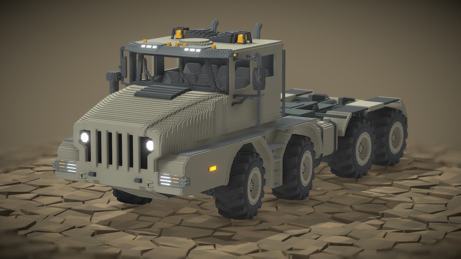 Voxel MZKT Volat Truck 741350
