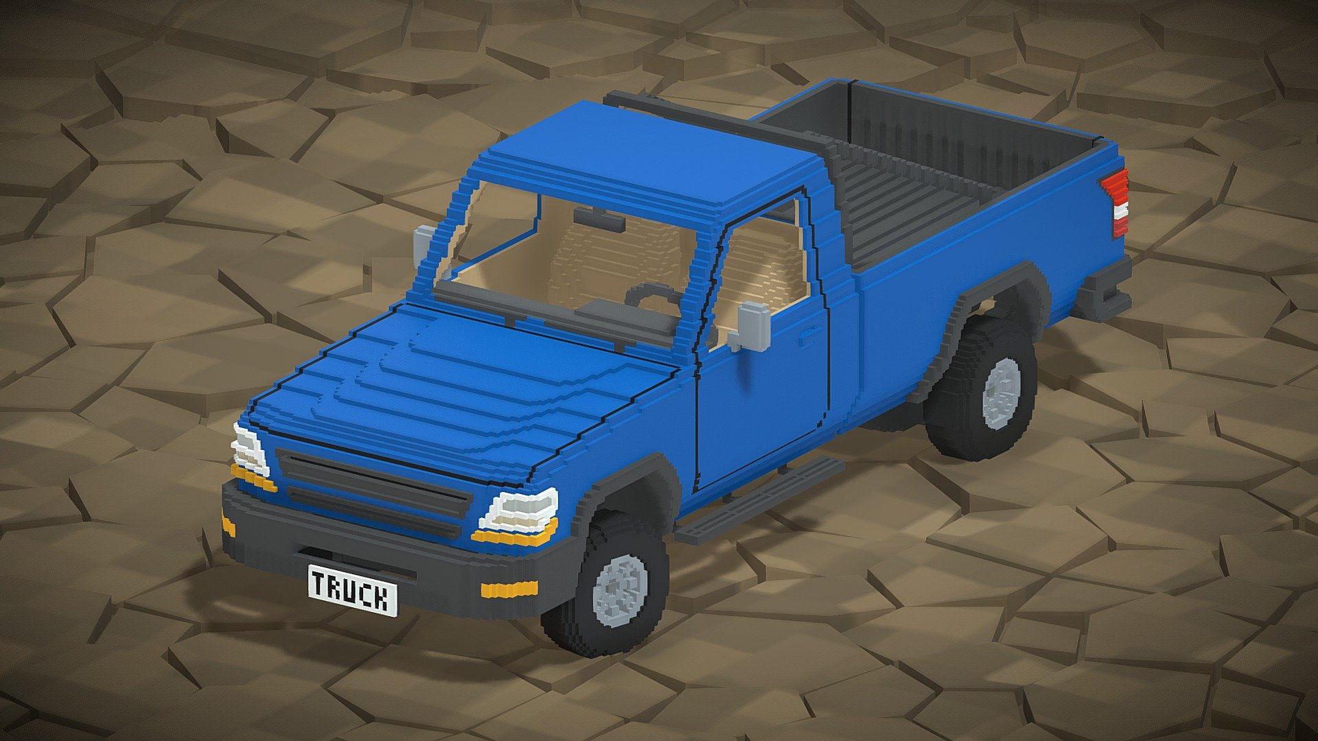 Voxel Pickup Single Cab