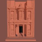 Voxel Treasury of Petra