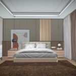 vr bedroom decoration furniture 3d model