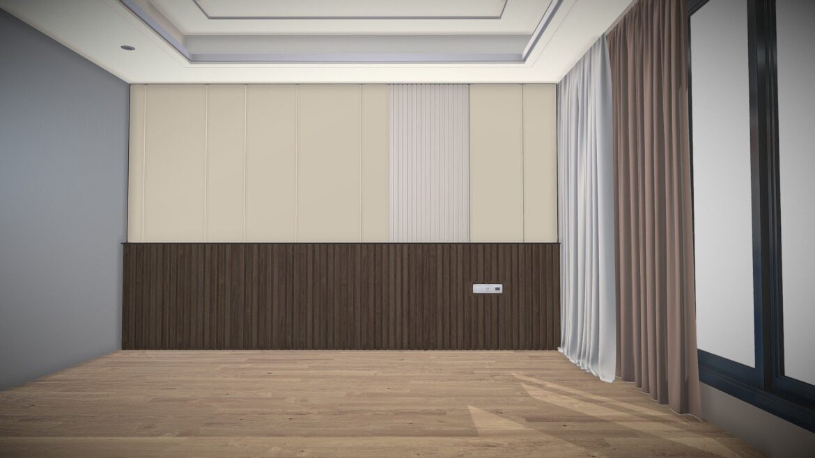 vr bedroom decoration furniture 3d model