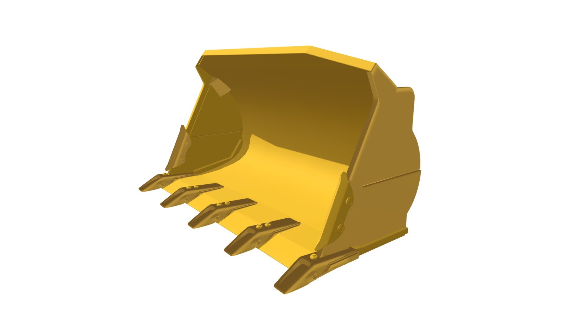 3D Excavator Bucket