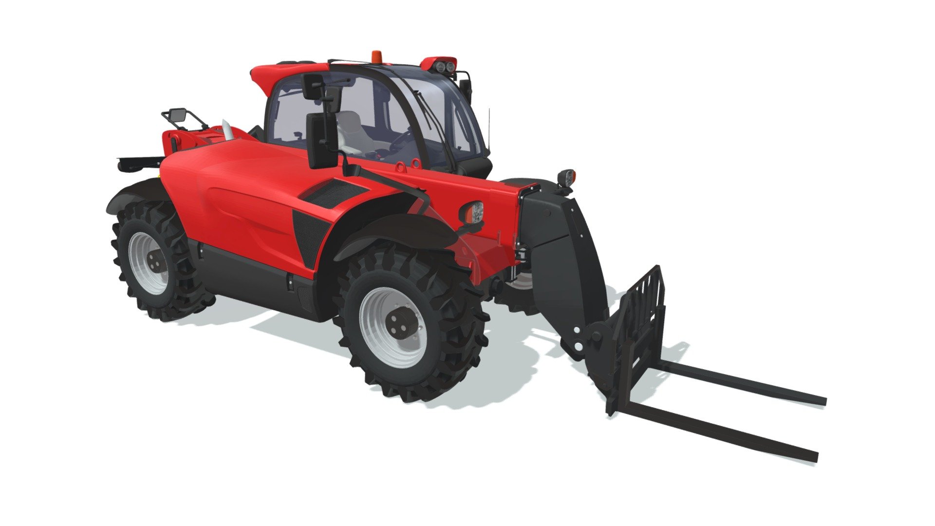 3D Telescopic Telehandler