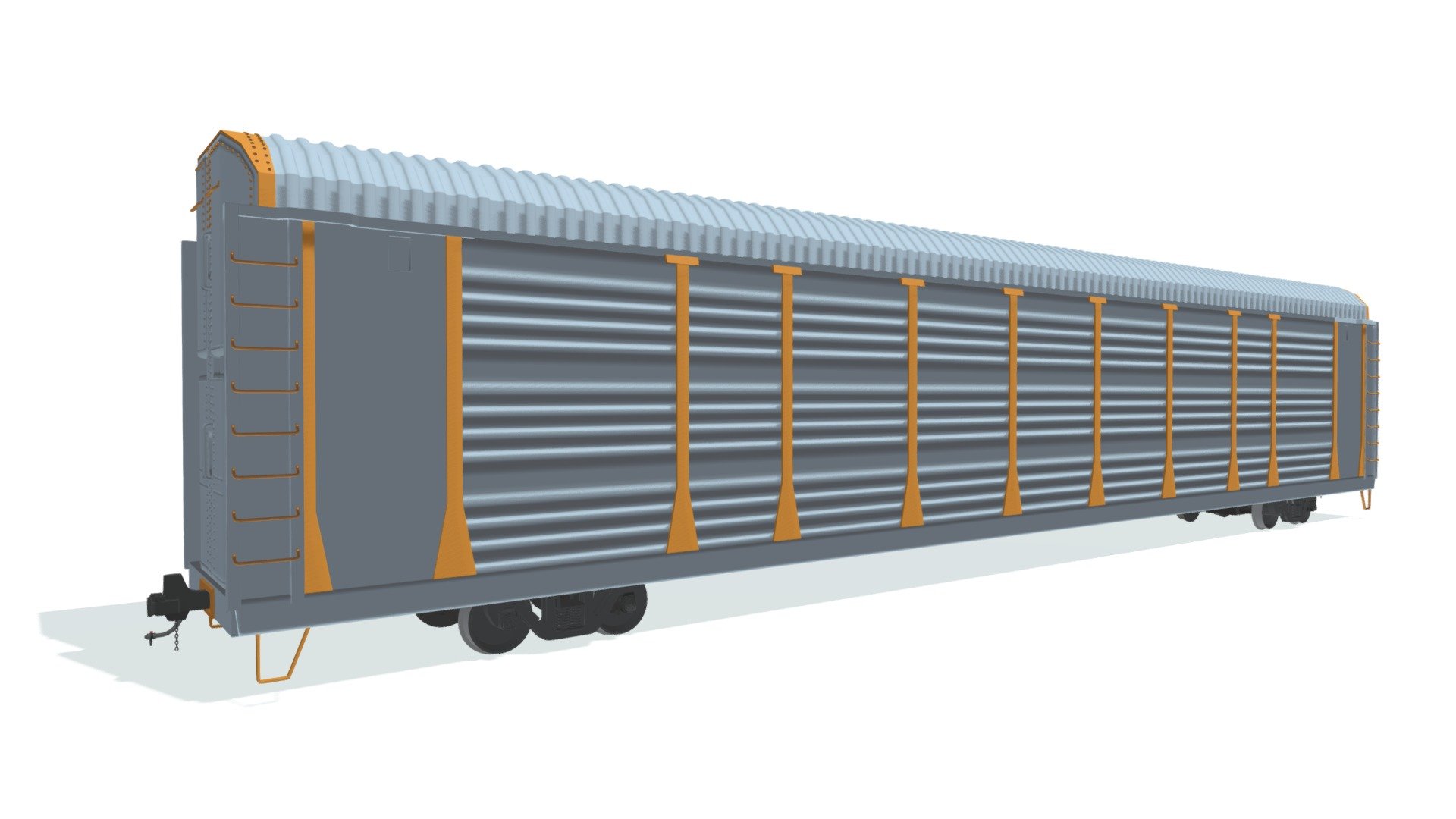 Auto Carrier Railroad Car