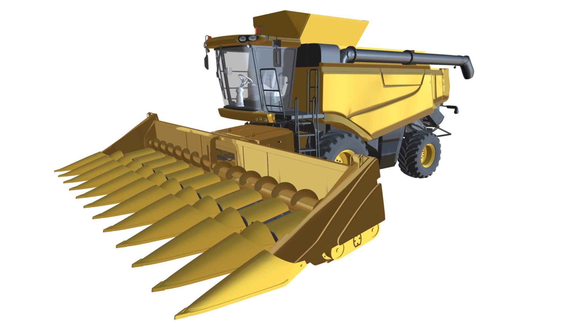 Combine Harvester Claas Lexion