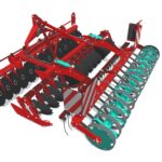 compact disc harrow 3d model
