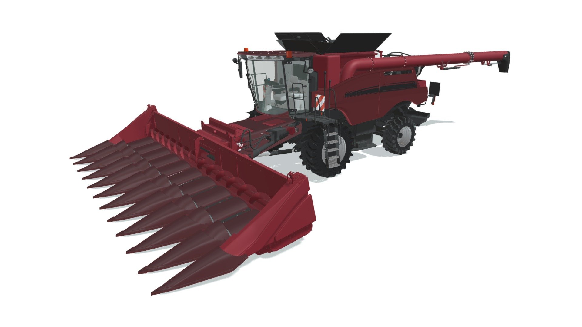 Tractor with Disc Harrow