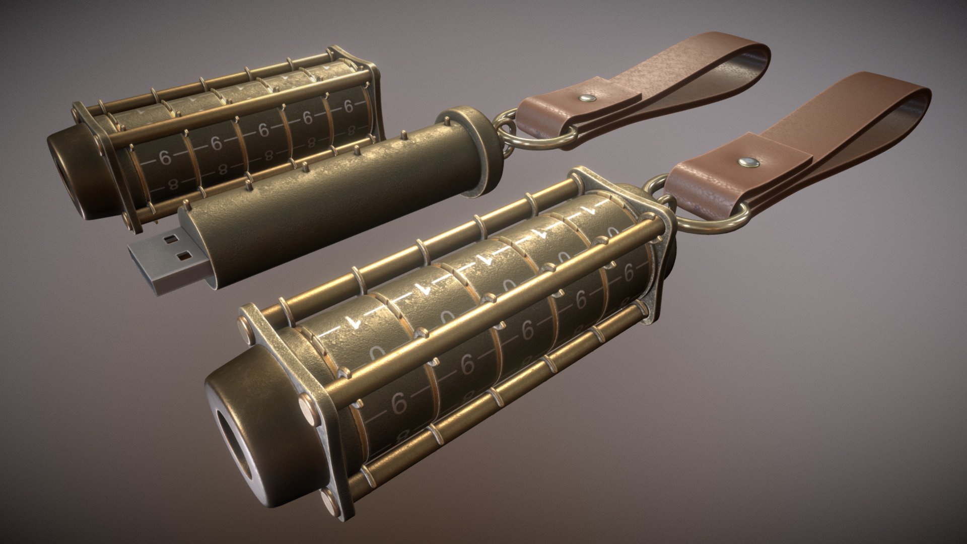 Cryptex USB Stick (Textured)