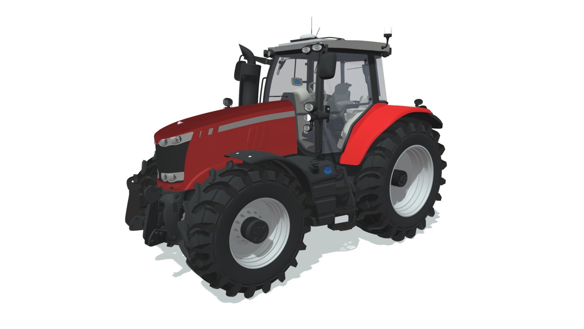 3D Farm Tractor