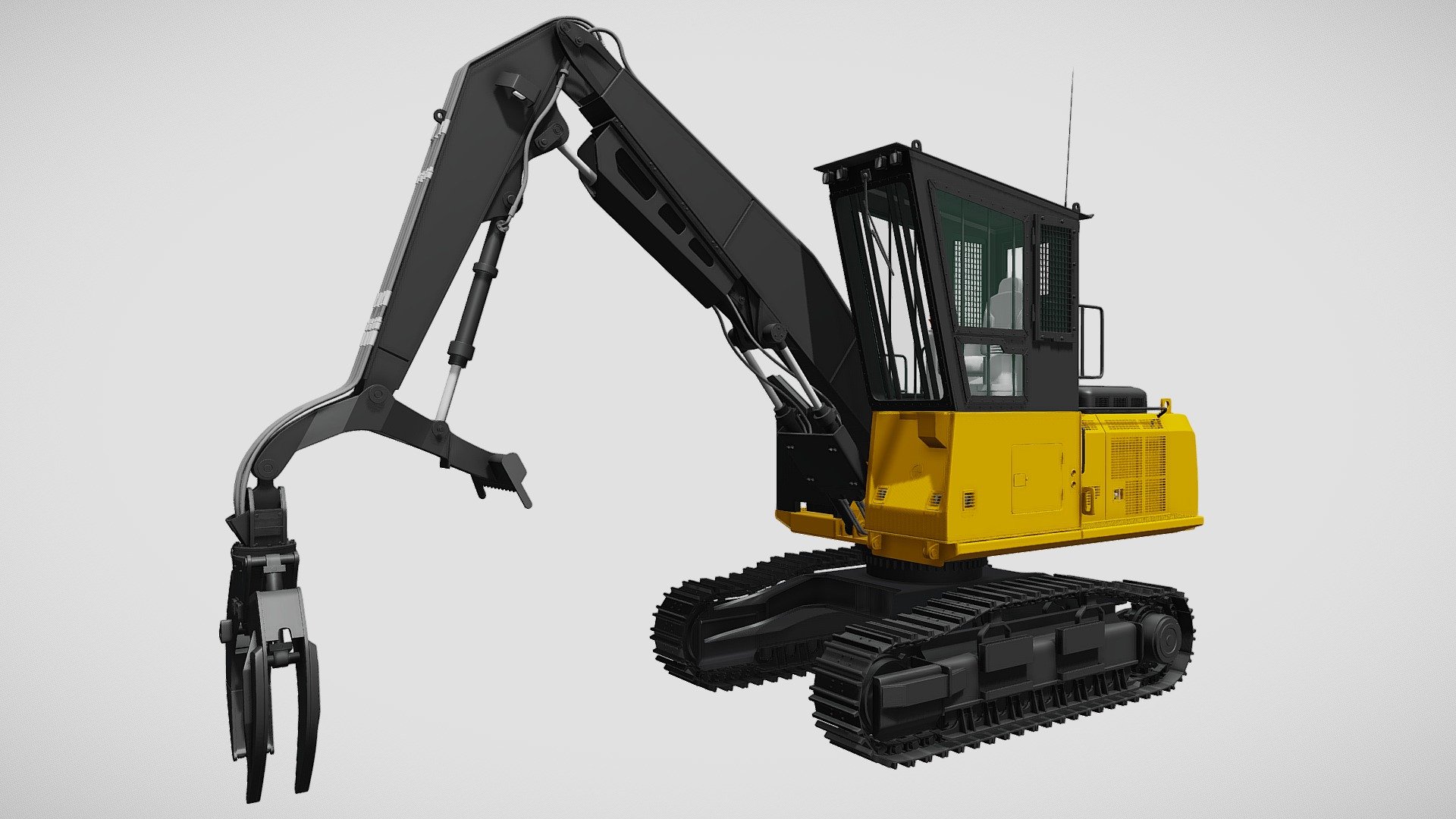 Knuckleboom Forest Machine Loader