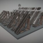 Futuristic Stairs (Rusty Version)