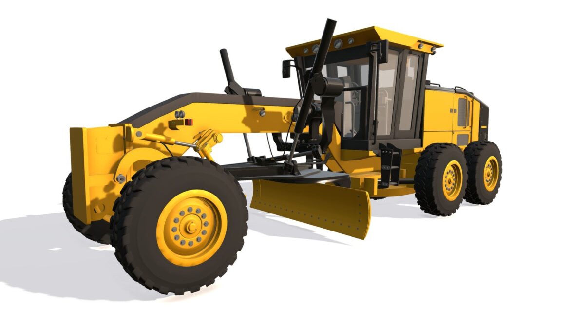 grader 3d model