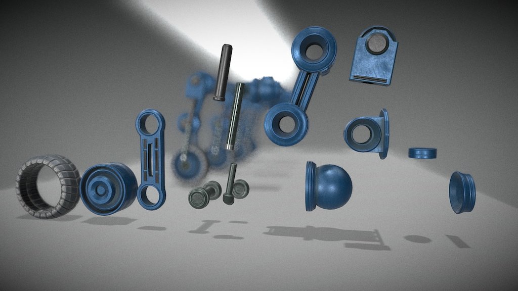 Hydraulic Suspension Blue Version