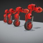 Hydraulic Suspension Neon Red Version