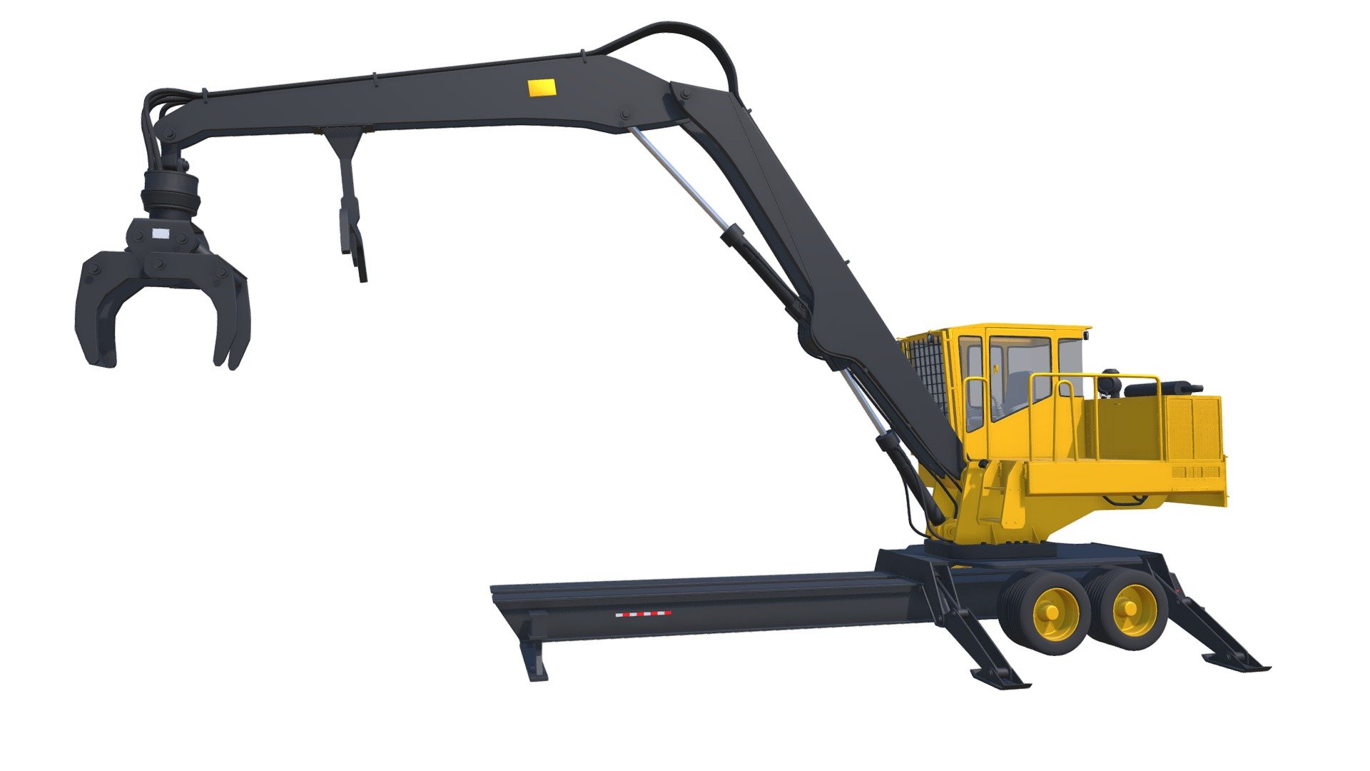 Knuckleboom Forest Machine Loader